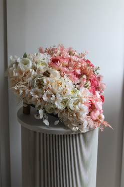 Alice Pastel Volcan, dekoracja nagrobna w kształcie serca, wym.23x37x40cm