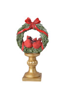 Hello Winter, świąteczna figurka z ptakami