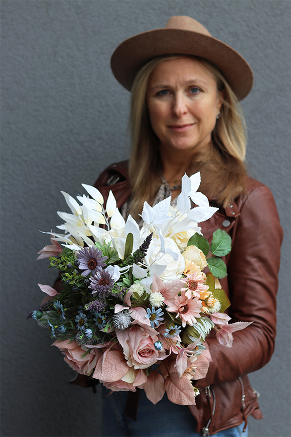 Jesienny Klif, jesienna kompozycja w naczyniu