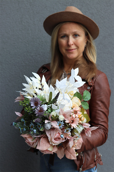 Jesienny Klif, jesienna kompozycja w naczyniu