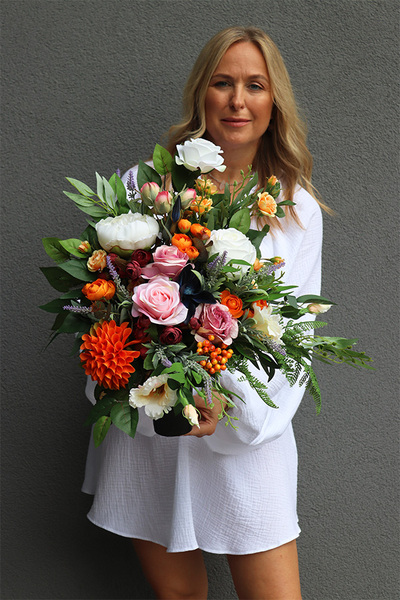 Jesienne Barwy, komplet barwnych dekoracji nagrobnych