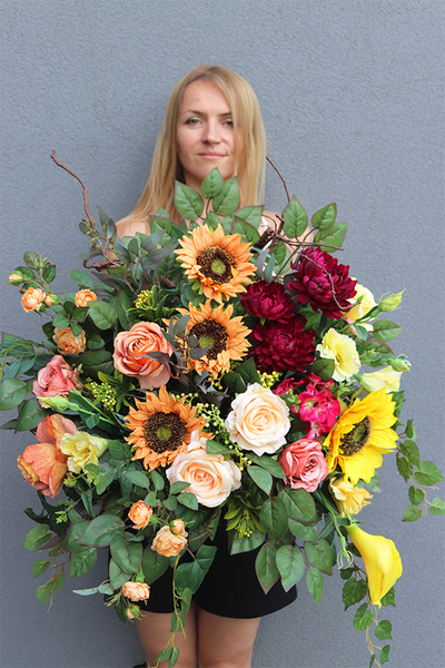 Miodowe Dni Premium, kompozycja nagrobna w naczyniu