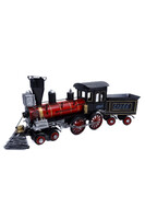 Lokomotywa Retro, metalowa figurka model