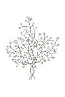 Crystal Tree, metalowy obraz dekoracja ścienna