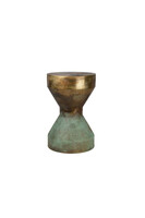 Garden Green 1, stolik boczny metalowy, wym.30x30x46cm