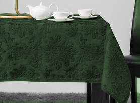 obrus Residence Forest, zielony, wym.140x260cm