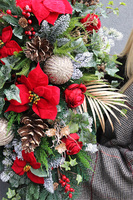 Red&Gold 2, świąteczna wiązanka nagrobna