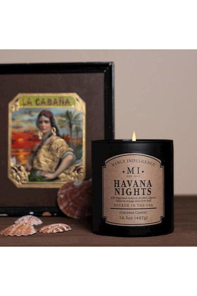 MI Classic, sojowa świeca zapachowa w słoiku, Havana Nights