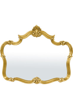 Antoinette B, lustro w złotej ramie, wym.60x74cm