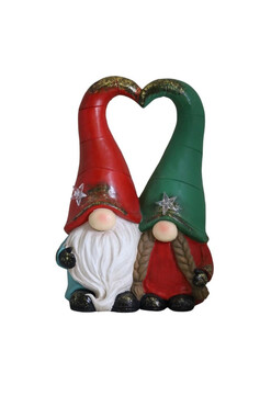 Xmas Charm, figurka świąteczny skrzat D LED, wys.47cm