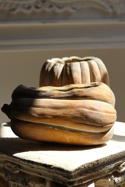 dekoracyjna osłonka / donica dynia, Pumpkin B