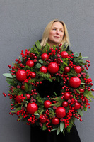 Karminove Love Xmas, komplet dekoracji świątecznych