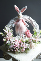 Sweet Spring, wielkanocny wianek dekoracyjny z zajączkiem