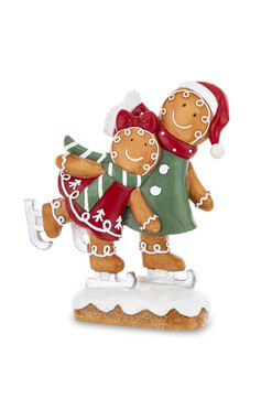 Ciastek, świąteczna figurka piernikowy ludek C, wys.20cm