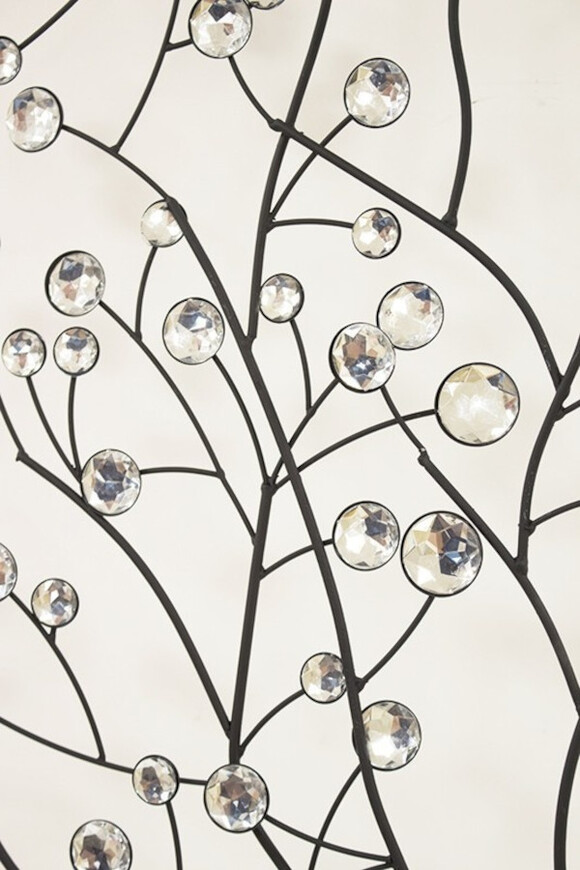 Crystal Tree, metalowy obraz dekoracja ścienna