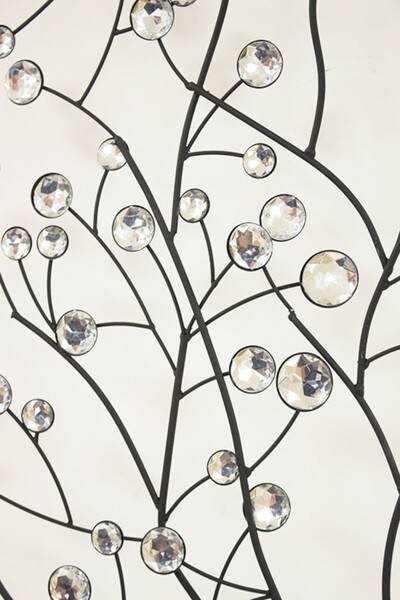 Crystal Tree, metalowy obraz dekoracja ścienna