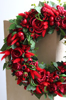 Czerwień Walentynkowa, walentynkowy wianek