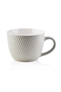 Swirl Sense, kubek ceramiczny, szary, poj.480ml