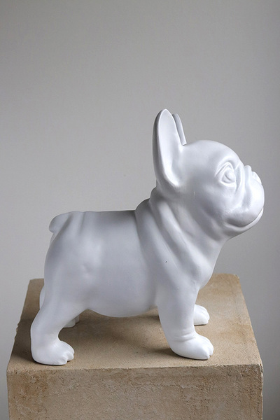 Dog in the Fog, figurka pies bulldog