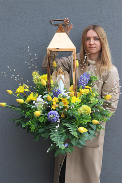 Angelo Garden Spring 2, elegancka dekoracja nagrobna, wys.90cm