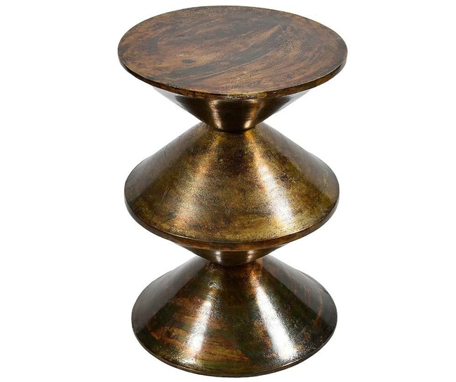 Barok Old, stołek metalowy