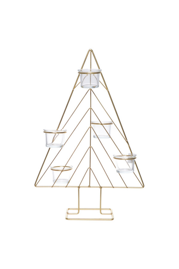 Xmas Tree, świąteczny świecznik na tealighty choinka