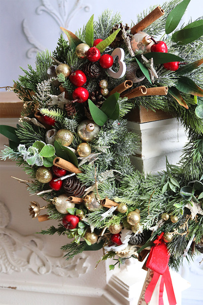 Christmas Dekorata, świąteczny wianek na drzwi