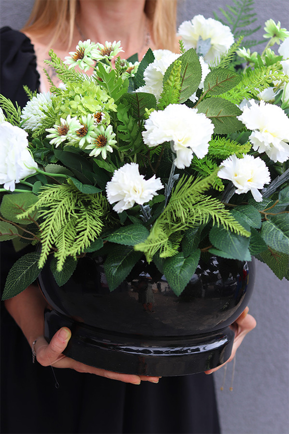 Czyste Wspomnienie, komplet dekoracji nagrobnych