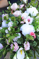 Neristo Pinkalla, elegancka wiązanka nagrobna,