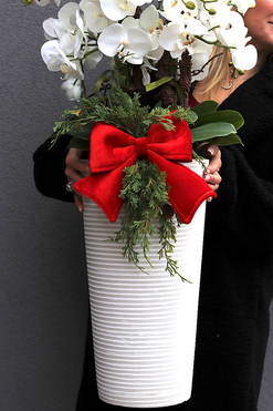 Winter Decoratoria, zawieszka świąteczna dekoracja na donicę, wys.30cm