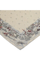 Zimowa Zabawa, świąteczny obrus gobelinowy