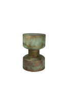 Garden Green 2, stolik boczny metalowy, wym.30x30x46cm