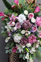 Pink Letta, wiązanka nagrobna