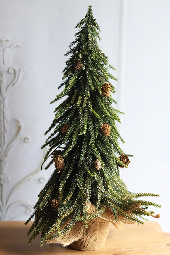 Choinka Swedish Gold, dekoracja świąteczna