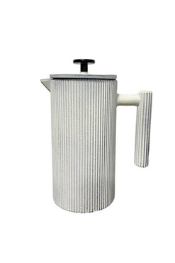 Frenchpress Awaji Modern, zaparzacz tłokowy do kawy, biały, poj.800ml