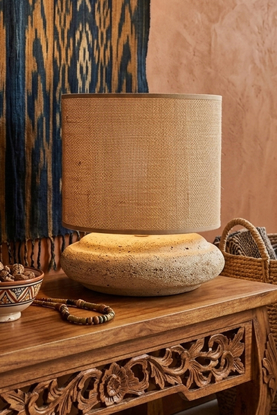nowoczesna lampa stołowa ceramiczna