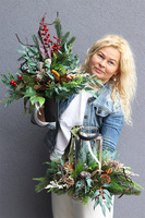 Angelo Garden winter Forest, komplet dekoracji nagrobnych