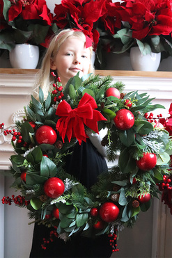 Apart Christmas Exclusive, świąteczny wianek na drzwi, śr.52cm