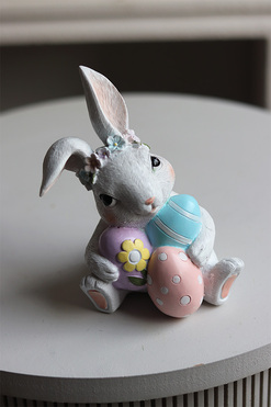 Sweetie Bunny, wielkanocna figurka zajączek dzidzia, wys.14cm 