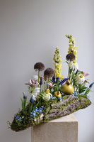 Meadow Wood Duck, wiosenna dekoracja kwiatowa