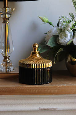 Palermo Elegance B, dekoracyjny pojemnik / amfora, wym.12x10cm 