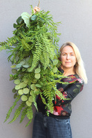  Green Leaves, zielona girlanda dekoracyjna