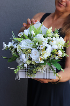 flowerbox - koperta z kwiatami, Koperto Ceyta, wym.30x20x6.5cm 