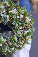 Zielona Elerena, wielkanocny wianek z jajkami