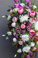 Amaranita Leopoldana, duża wiązanka nagrobna