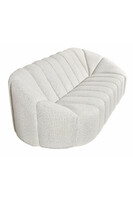 Glamour Bukla, szara sofa