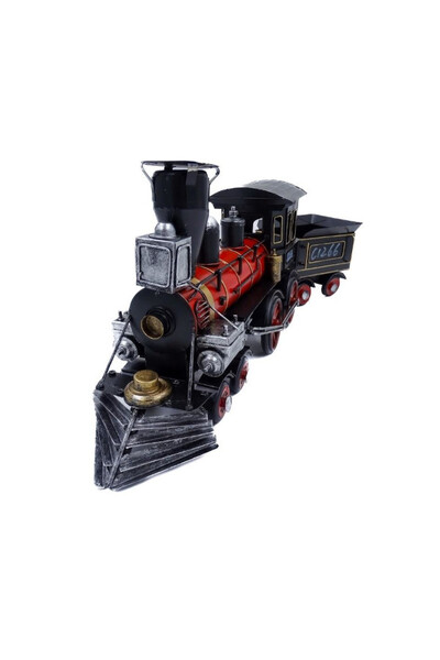 Lokomotywa Retro, metalowa figurka model