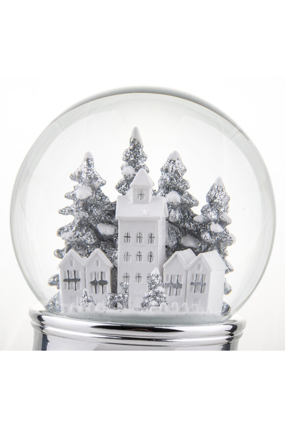 Silver Town świąteczna kula śnieżna pozytywka