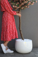 Słodka Kraina Fiberglass, sztuczne drzewko kwitnące w donicy