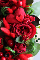 Czerwień Walentynkowa, walentynkowy wianek